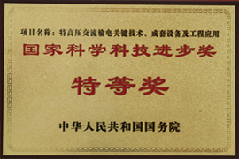 国度科学科技进取奖特等奖